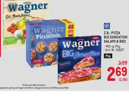 Metro Z.b.: pizza big sensation salami & bbq Angebot