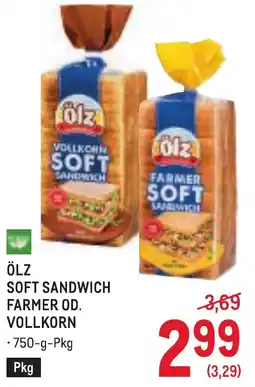 Metro Ölz soft sandwich farmer od. vollkorn Angebot