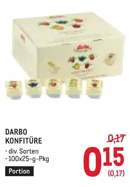 Metro Darbo konfitüre Angebot