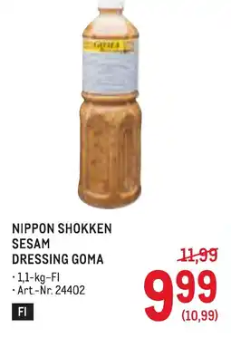 Metro Nippon shokken sesam dressing goma Angebot