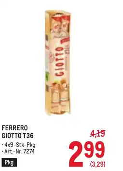 Metro Ferrero giotto t36 Angebot