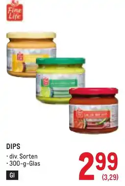 Metro Dips Angebot