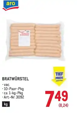 Metro Bratwürstel Angebot