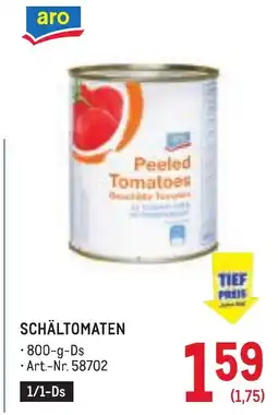 Metro Schältomaten Angebot