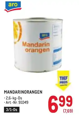 Metro Mandarinorangen Angebot