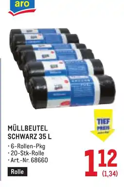 Metro Müllbeutel schwarz Angebot