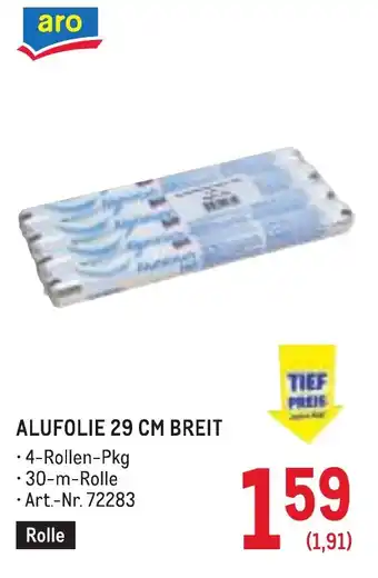 Metro Alufolie 29 cm breit Angebot