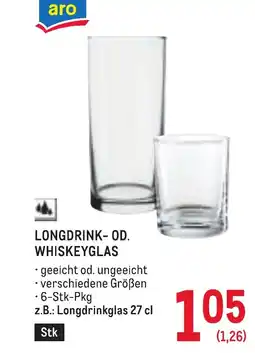 Metro Longdrink-od. whiskeyglas Angebot