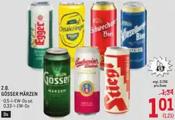 Metro Z.b. Gösser Märzen Angebot
