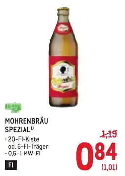 Metro Mohrenbräu spezial Angebot