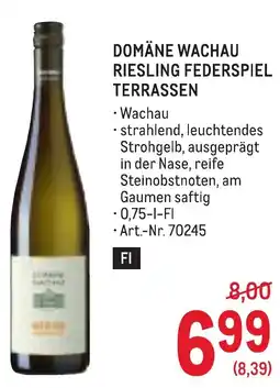 Metro Domäne wachau riesling federspiel terrassen Angebot