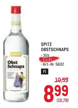Metro Spitz obstschnaps Angebot