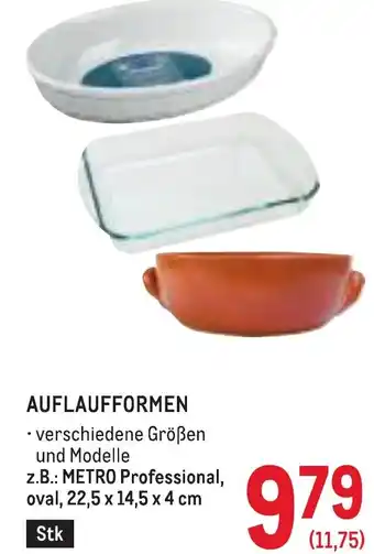 Metro Auflaufformen Angebot