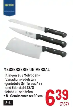 Metro Messerserie universal Angebot