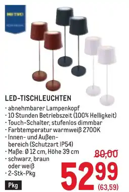Metro Led-tischleuchten Angebot