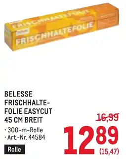 Metro Belesse frischhalte- folie easycut 45 cm breit Angebot