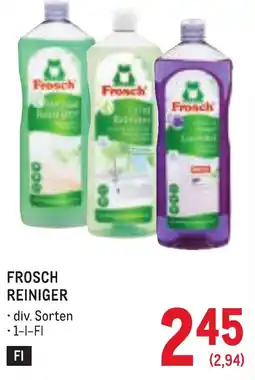 Metro Frosch reiniger Angebot
