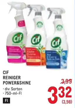 Metro Cif reiniger power&shine Angebot