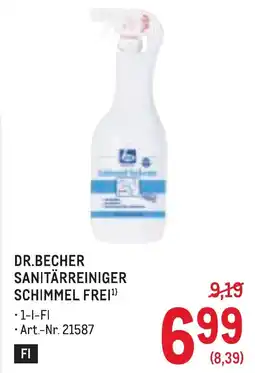 Metro Dr.becher sanitärreiniger schimmel frei Angebot