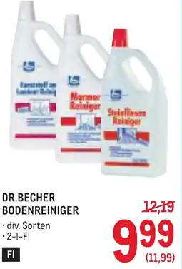 Metro Dr.becher bodenreiniger Angebot