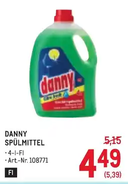 Metro Danny spülmittel Angebot