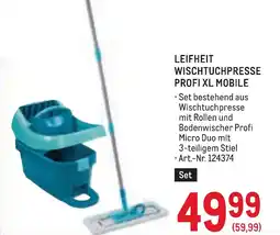 Metro Leifheit wischtuchpresse profi xl mobile Angebot