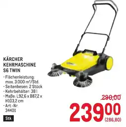 Metro Kärcher kehrmaschine s6 twin Angebot