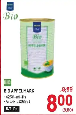 Metro BIO APFELMARK Angebot