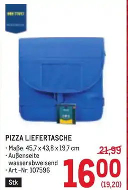 Metro Pizza liefertasche Angebot