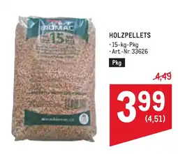 Metro Holzpellets Angebot