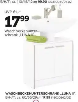 Mömax Waschbeckenunter schrank luna ii Angebot