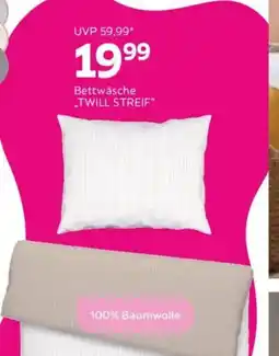 Mömax Bettwäsche twill streif Angebot