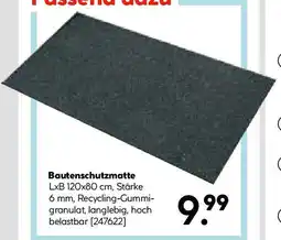 Hellweg Bautenschutzmatte 6 x 800 x 1200 mm Angebot
