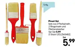 Hellweg Basic Pinsel-Set 5-teilig Angebot