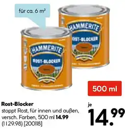 Hellweg Hammerite Rost-Blocker Angebot