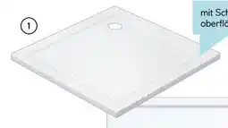 Hellweg Aurlane Duschtasse White Slate Angebot