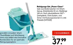 Hellweg Leifheit Reinigungs-Set „Power Clean Angebot