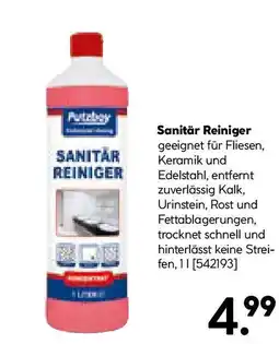 Hellweg Sanitär Reiniger 1 l Angebot