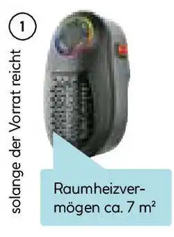 Hellweg MyFireTool Steckdosen-Heizlüfter Coney Angebot