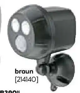 Hellweg Mr. Beams LED-Strahler MB390 kabellos braun Angebot