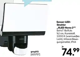 Hellweg Steinel LED-Außenstrahler XLED home 2 S mit Bewegungsmelder graphit Angebot