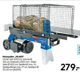 Hellweg Scheppach Holzspalter HL 460 liegend Angebot