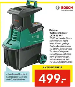 Hellweg Bosch Turbinenhäcksler AXT 25 TC Angebot