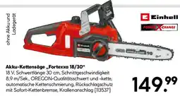 Hellweg Einhell Akku-Kettensäge Fortexxa 18/30 Angebot
