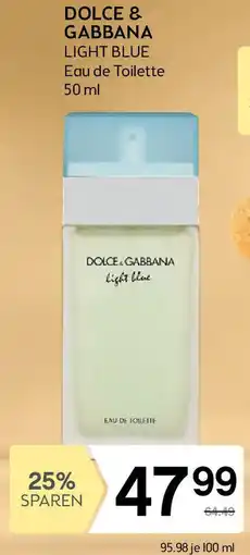 Bipa Dolce & gabbana light blue Angebot