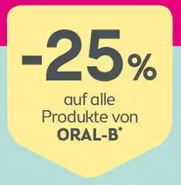 Bipa auf alle Produkte von ORAL-B Angebot
