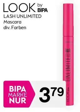 Bipa Lash unlimited mascara Angebot