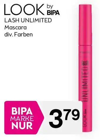 Bipa Lash unlimited mascara Angebot