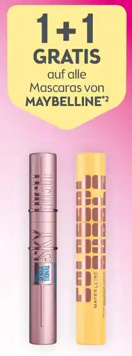 Bipa Auf alle mascaras von maybelline Angebot