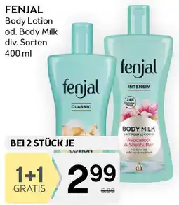 Bipa Fenjal Body Lotion od. Body Milk div. Sorten Angebot